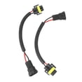 thumbnail image 2 of 2 piezas de conector de conversión de luz antiniebla de faro 9006 a H11 H8, arnés de cableado, enchufe, cable, conector, 2 of 5