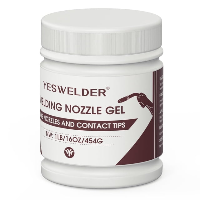 Boquilla de soldadura en gel YESWELDER para soldadura MIG 454 g/16 oz