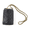 Black, variant on Quilted Crossbody  with Chain