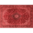 thumbnail image 1 of Ahgly Company Indoor Rectangle Medallion Red Traditional Area Rugs, 7' x 10', 1 of 4