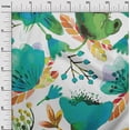thumbnail image 2 of oneOone Cotton Poplin White Fabric Florals Diy Clothing Quilting Fabric Print Fabric By Yard 56 Inch Wide-U18, 2 of 4