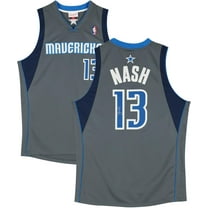 Steve Nash Dallas Mavericks Autographed Mitchell & Ness Grey 2003-04 Authentic Jersey - Fanatics Authentic Certified