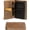 Single Malt Mahogany, variant on Leather Notebook Cover 3.5 x 5.5 in. with Card and Pen Holder, Handmade Protective Storage for Pocket Journal Cover, Book & Notebooks, Notepad Wallet for Travelers