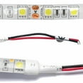 thumbnail image 2 of White LED Light Strip 4ft Foot Flexible Adhesive Tape Back 12V DC Cut-To-Length, 2 of 9