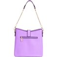thumbnail image 2 of Women's Serena Leatherette Buckle Shoulder Bag, 2 of 7
