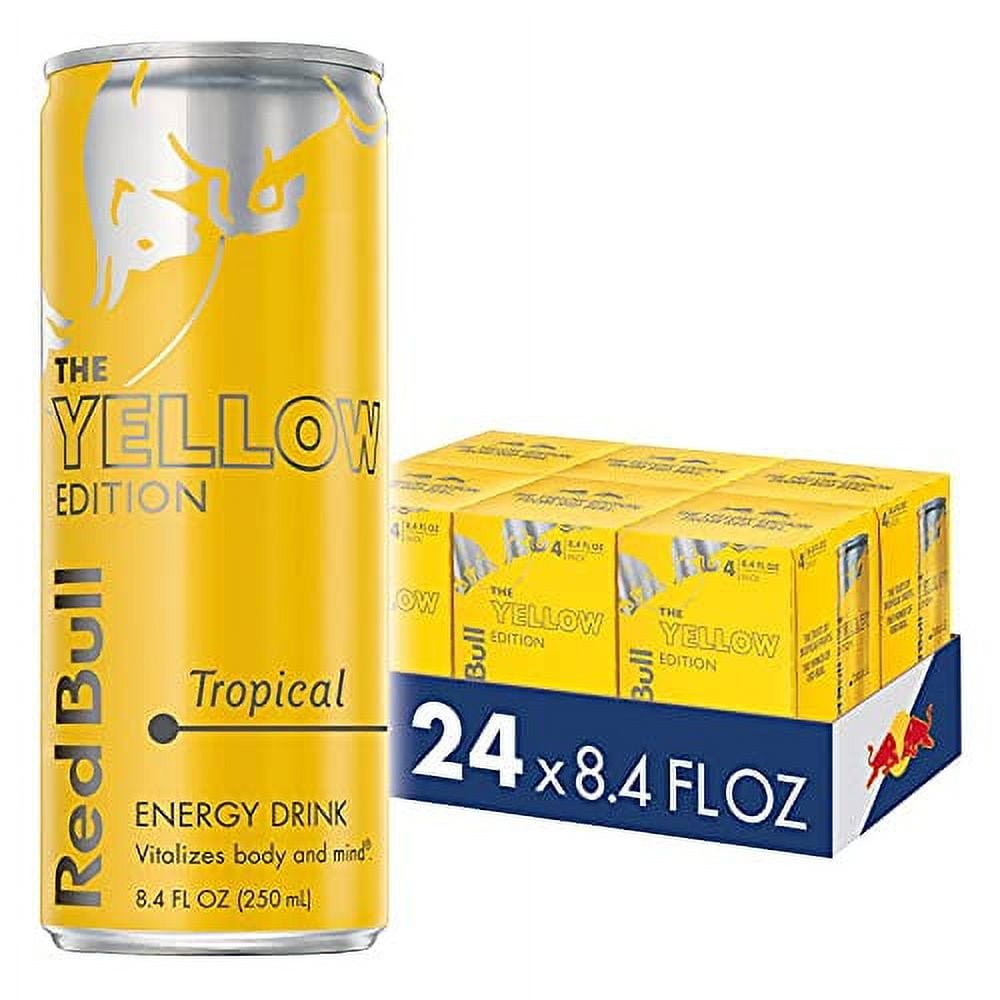 超話題新作 Bull Red Yellow (24 Oz Fl 12 Drink, Energy Tropical Edition その他