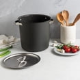 thumbnail image 4 of Nordic Ware Verde 12 Quart Stockpot with Ceramic Nonstick with Lid, Gray with Speckle, 4 of 6