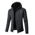 thumbnail image 4 of Suéter de punto de otoño e invierno, cárdigan con capucha, suéter para hombre, 4 of 4