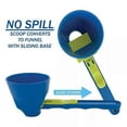 thumbnail image 2 of Measuring Spoon Funnel for Protein Powder Cooking Ingredient Sliding Scooper, 2 of 5