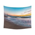 thumbnail image 2 of CADecor Lake Huron Waves Flowing Onto Shore Of Beach Home Decor Tapestry Wall Art Wall Tapestry 60x80 Inches, 2 of 2