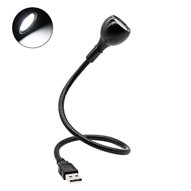 Lámpara de lectura USB Bewildely luz con clip flexible iluminación de noche