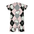 thumbnail image 6 of Hello Kitty Baby Boy Girl Romper Short Sleeve Cotton Bodysuit Outfits Jumpsuit Summer One Piece Clothes, 6 of 8