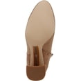 thumbnail image 3 of Sam Edelman Daria Almond Taupe Pointed Toe Block Heel Zipper Fashion Ankle Boots (Almond Taupe, 9.5), 3 of 6