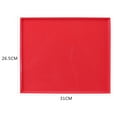 thumbnail image 4 of Multifunction Tray Mat Cake Roll Sushi Roll Silicone Pad Non-Stick Oven Liner Placemat Baking Tools (Red), 4 of 9