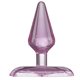 thumbnail image 2 of Butt Plug Cloud 9 Novelties, diseño minigraduado, color morado, 2 of 4