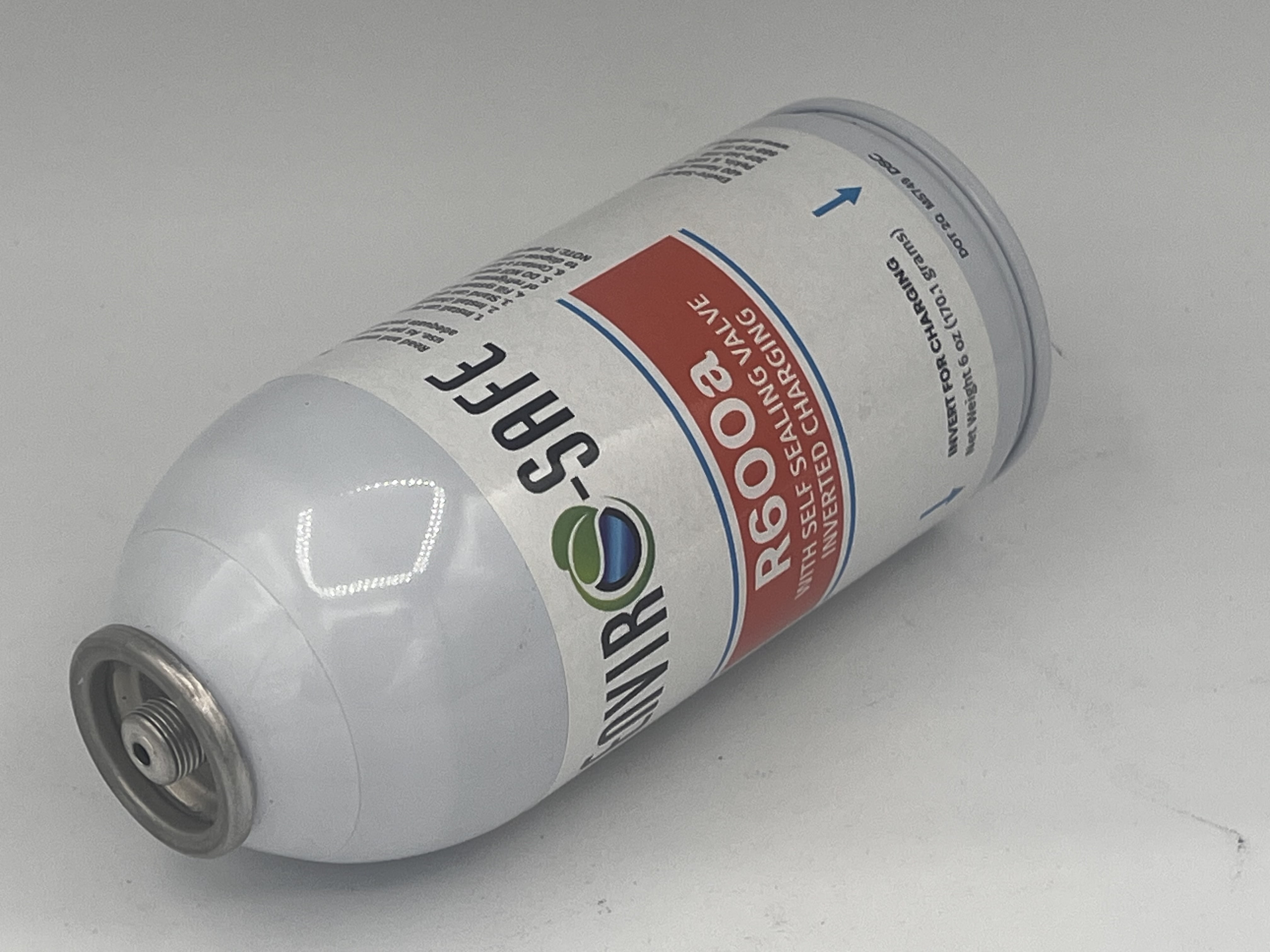 R600a Refrigerant - 2 6oz Cans - Self Sealing- R600a for HVAC for Use