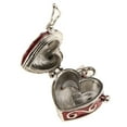 thumbnail image 5 of EHJRE Love Heart Enamel Pet Urn Pendant Cremation Keepsake Casket Memorial Jewelry Red, 5 of 9