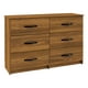 thumbnail image 5 of Comoda − París. Cajonera Multiusos, Mueble Con Cajones, Credenza Cómoda Para Ropa, 6 Cajones (Madera naranja), 5 of 8