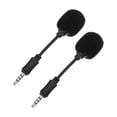 thumbnail image 4 of 2 Pcs Microphone en Ligne Réduction de Bruit Omnidirectionnel TRS Enregistrement Micro, 4 of 7