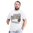 thumbnail image 2 of Men's G-III Sports by Carl Banks  White Vegas Golden Knights Adaptive Headliner T-Shirt, 2 of 6