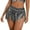 Black, variant on Riforla Women's Sequins Tassel Skirts Shorts Rave Festival Bottoms Skirts for Women Black XL