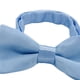 thumbnail image 3 of Pajaritas de esmoquin preatadas, pajarita de color liso, pajarita de moda para niños, ajustable Azul claro, 3 of 9