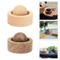 thumbnail image 2 of Tibvox Handcrafted Wooden Sphere Essential Oil Diffuser Natural Aromatherapies Decors For Indoor And Car Use Long Lasted Scent, 2 of 17