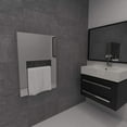 thumbnail image 2 of Amba Elory E-2130 Modern Design Flat Panel Towel Warmer, Polished Finish, 2 of 9