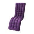 thumbnail image 1 of SIYTUAU Thickened Tufted Seat Pad For Floor And Chairs 43.31 X 15.75 X 3.15 Inches Purple Nylon Spandex Non-Slip Bottom Home Office Living Room Cushion Support Purple, 1 of 6