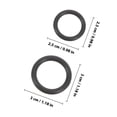 thumbnail image 2 of LOLIPPYY 10 Sets Wrench Rings for Electric Wrench with Rubber Design Black Prevent Loosening, 2 of 8