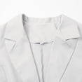 thumbnail image 6 of Yigetop Womens Blazer Womens Casual Open Front Long Sleeve Lapel Collar Button Work Business Jacket Blazers for Women White 3XL, 6 of 8