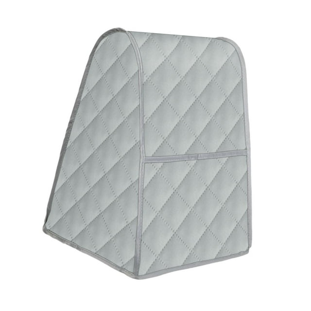 Funda para batidora de pie, funda antipolvo para licuadora con bolsillo, funda antipolvo para alimentos, funda para tazón de batidora, funda a prueba Gris