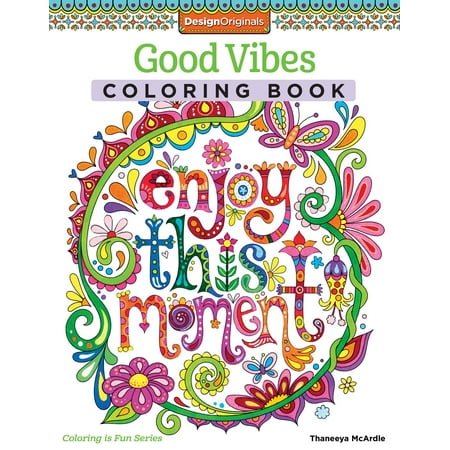 Coloring Is Fun: Good Vibes Coloring Book (Paperback)