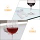 thumbnail image 2 of ColoMX Portavasos de vino para bañera, soporte transparente para copa de vino, suministro para bañera, 2 uds., 2 of 7