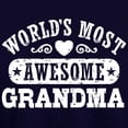 thumbnail image 3 of CafePress - World's Most Awesome Gra - Pullover Hoodie, Classic & Comfortable Hooded Sweatshirt, 3 of 4