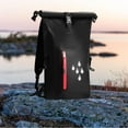 thumbnail image 1 of Bolso seco impermeable en kayak float bag 25l saque de mochila resistente al agua mochila seca para campamento al aire libre navegación de navegación Negro, 1 of 8