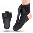 thumbnail image 4 of BraceAbility Plantar Fasciitis Night Sock | Soft Stretching Boot Splint for Sleeping, Achilles Tendonitis Foot Support Brace(Medium), 4 of 4