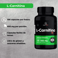 thumbnail image 3 of L Carnitina 100 Cápsulas Raíces Pro, 3 of 6