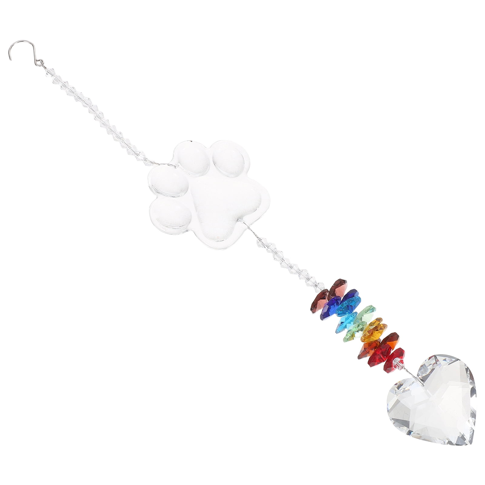 TABLZONE Lightweight Outdoor Crystal Wind Chime for Patio Garden Decor with Soothing Sounds and Sunlight Reflection