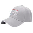 thumbnail image 4 of Presidente Elección Sombrero Con Visera Transpirable Harris Béisbol para Hombres Y Mujeres, 4 of 9