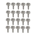 thumbnail image 4 of 20 Pcs Lag Bolts Threaded Rod T-screw Marine Grade Rust Resistant, 4 of 8