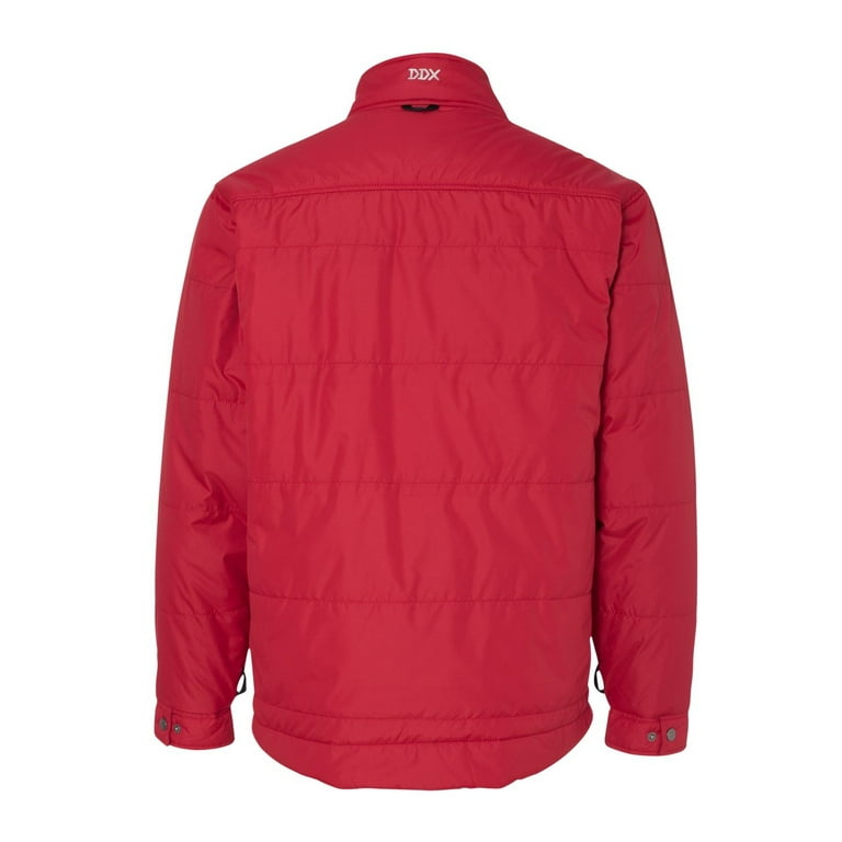 DRI Duck Men s 5371 Traverse Puffer Jacket Red X Large