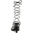 thumbnail image 3 of Wild Pair Womens Eross Slip On Strappy Heels, 3 of 3