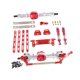thumbnail image 2 of Kit de Montaje Delantero y Trasero para Coche RC Hugo MN82 1/12 Escala Rojo plateado, 2 of 9