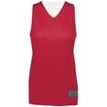 thumbnail image 1 of ASI 163.408.M Maillot Réversible en Tricot pour Femmes 2.0, Écarlate & Blanc - Moyen, 1 of 1