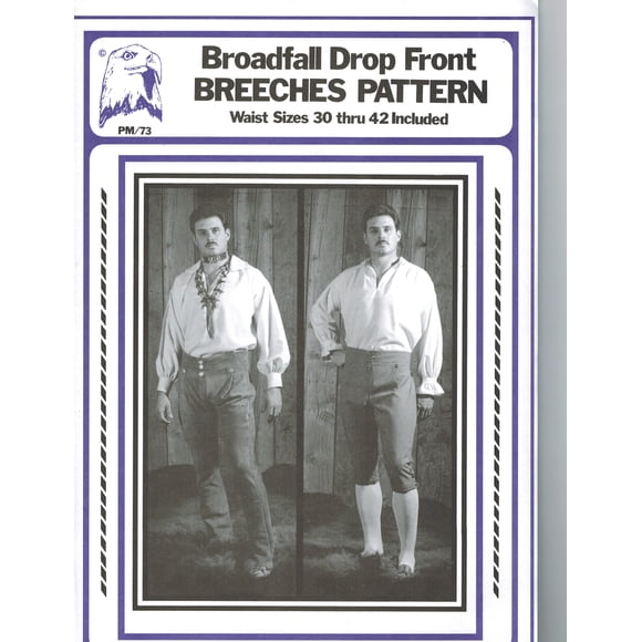 Broadfall Drop Front Breeches Pattern