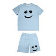 thumbnail image 2 of WILLBEST Pantalones Cortos Deportivos para Hombre, Informales, de Verano, Holgados, Cómodos, Transpirables, para Exteriores, con Camisetas, 2 of 5