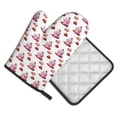 thumbnail image 2 of KLL Strawberry Blueberry Cream Cake Pattern Oven Mitts and Pot Holders 2pcs Sets for Kitchen, Oven Mitt Heat Resistant 536°F, Oven Gloves for Kitchen,Cooking and Baking, 2 of 7