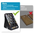 thumbnail image 5 of WinSpin Bean Bag Toss Game Cornhole Board Set Prize Toss with 5 Bean Bags Stakes, 5 of 10