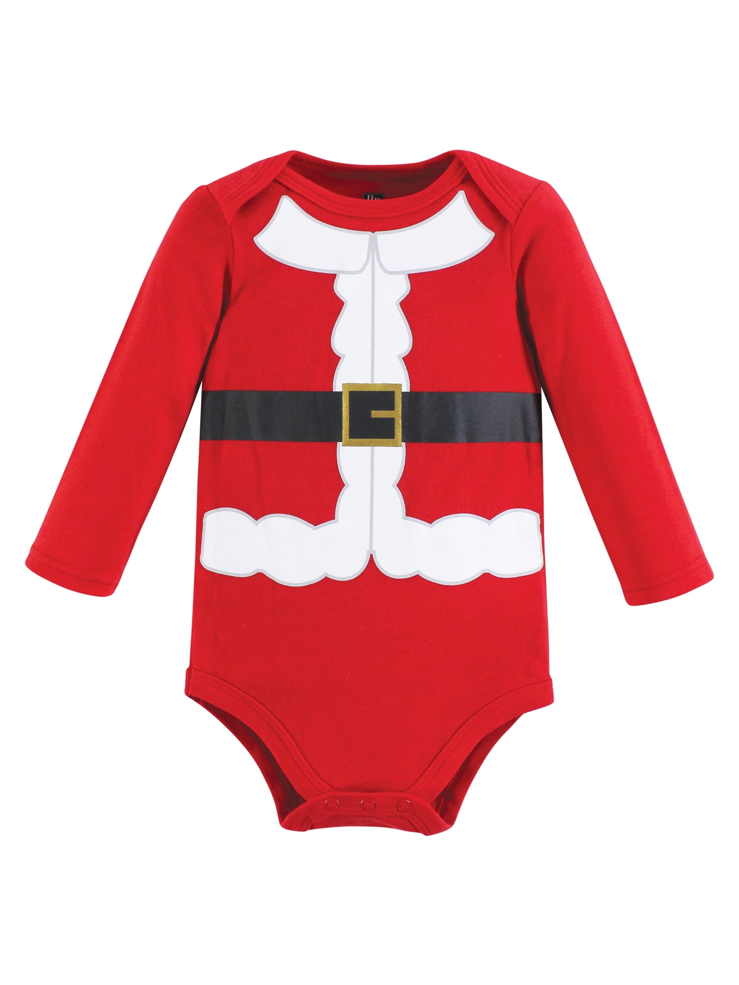 Hudson Baby Cotton Long-Sleeve Bodysuits, 3- Pack, Newborn- 24 Months